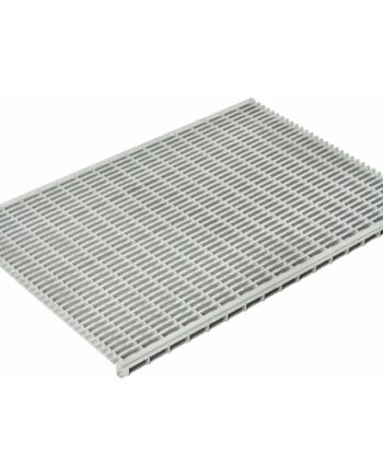 Aco Vario Design Dørrist 75x50 Rustfrit Stål