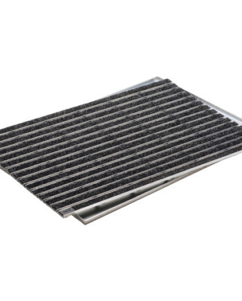 Aco Vario Dørmåtte Med Ramme Indendørs 75x50 Antracit