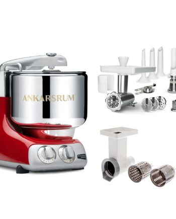 Ankarsrum Assistent Røremaskine Tilbehørspakke Red