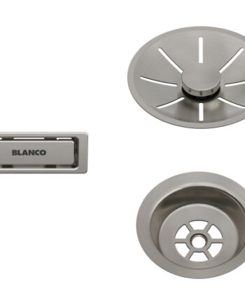 Blanco Infino Kurveventilsæt Manuel ø82 Platin