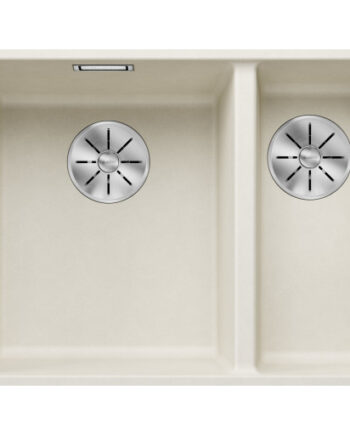 Blanco Subline 340 160 Uxi Køkkenvask 2x42 Råhvid