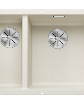 Blanco Subline 340 160 Uxi Køkkenvask 5x46 Råhvid