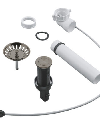 Grohe Afløbssæt ø35 Sort Krom