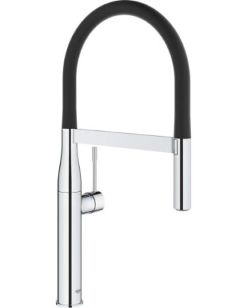 Grohe Essence Køkkenarmatur Krom Sort