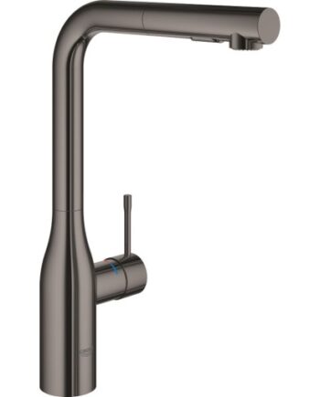 Grohe Essence Køkkenarmatur Udtrækstud Sort Krom