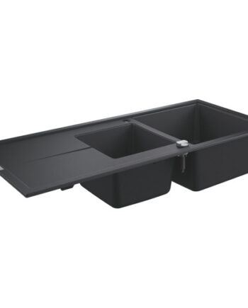 Grohe K400 Køkkenvask 116x50 Sort