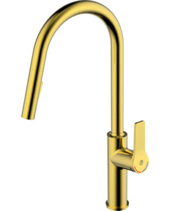 Gustavsberg Epic Køkkenarmatur Udtrækstud Børstet Messing