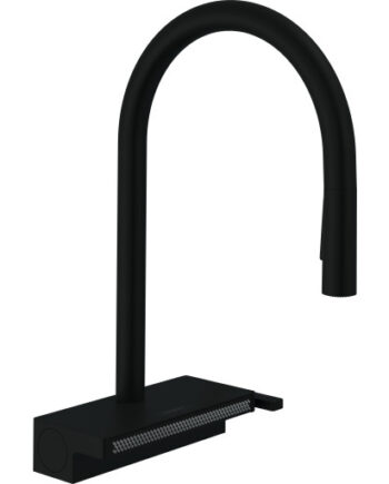 Hansgrohe Aquno Select M81 Køkkenarmatur Udtrækstud Mat Sort