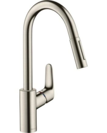 Hansgrohe Focus M41 Køkkenarmatur Udtrækstud Stål