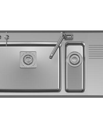 Intra Frame Fr97sxhlf Køkkenvask 97x51 Rustfrit Stål
