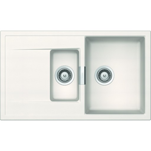 Intra Mono D150 Køkkenvask 86x51 Hvid