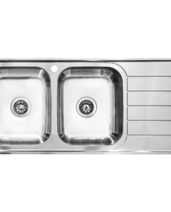 Intra Nivis Nivd112dlf Køkkenvask 112 5x51 Rustfrit Stål