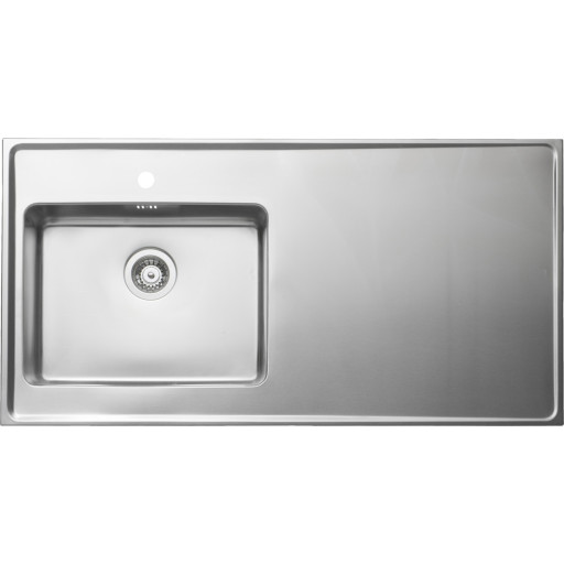 Intra Qube Qf12 Stålbord 120x60 Rustfrit Stål