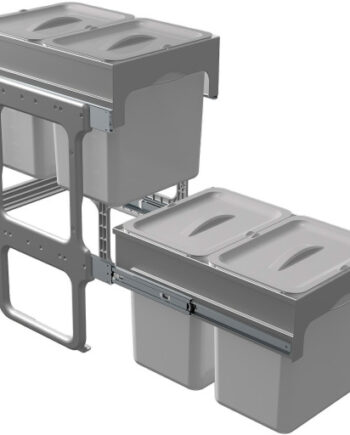 Intra Tandem Affaldssystem Liter Grå