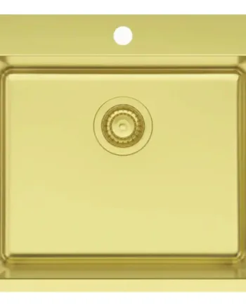 Lavabo 550 Køkkenvask 55x50 Messing