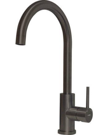 Lavabo Kubus 140 Round Køkkenarmatur Mørk Bronze