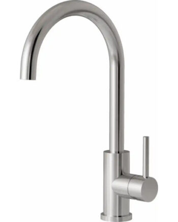 Lavabo Kubus 140 Round Køkkenarmatur Stål