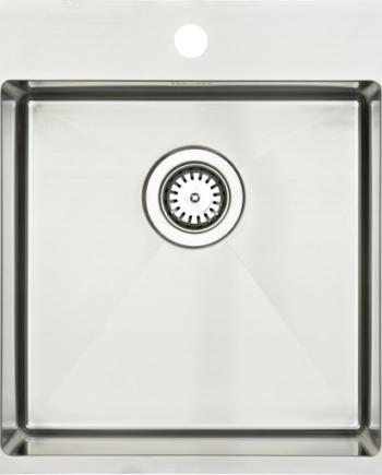 Lavabo Kubus 440 Soft Køkkenvask 44x50 Rustfrit Stål