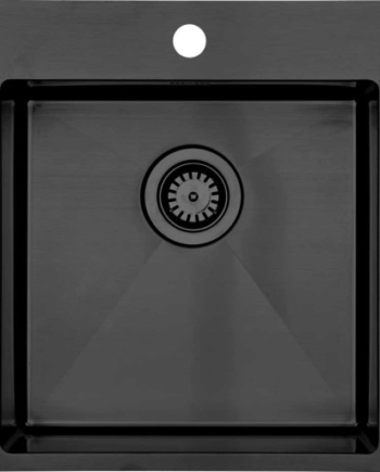 Lavabo Kubus 440 Soft Køkkenvask Sort