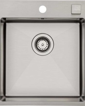 Lavabo Kubus 441 Soft Køkkenvask 44x50 Rustfrit Stål