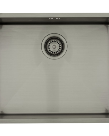 Lavabo Kubus 500 Soft Køkkenvask 54x44 Sort Krom