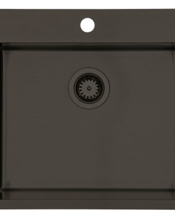 Lavabo Kubus 540 Soft Køkkenvask 54x50 Mørk Bronze