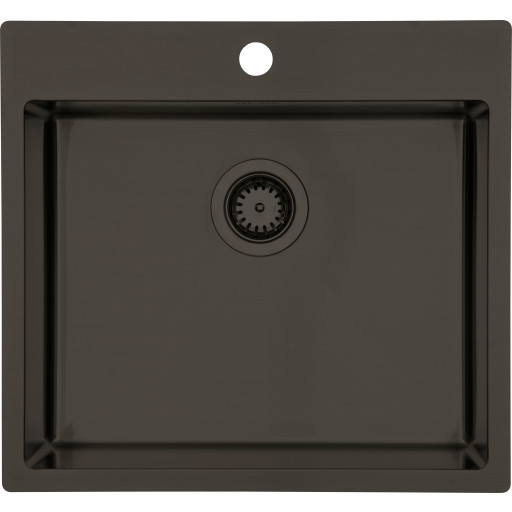 Lavabo Kubus 540 Soft Køkkenvask 54x50 Mørk Bronze