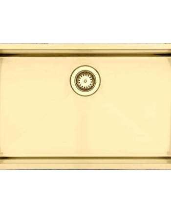 Lavabo Kubus 700 Soft Køkkenvask 74x44 Messing