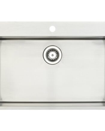 Lavabo Kubus 720 Soft Køkkenvask 74x50 Rustfrit Stål