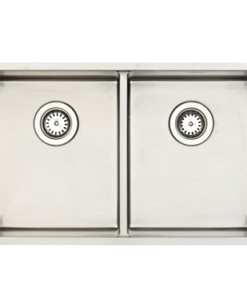 Lavabo Kubus 840 Soft Køkkenvask 74x44 Rustfrit Stål