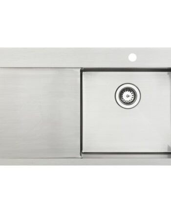 Lavabo Kubus 900r Soft Køkkenvask 90x50 Rustfrit Stål