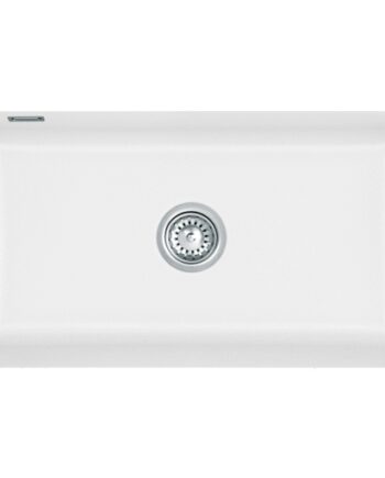 Lavabo Mera 80u Køkkenvask 6x44 Mat Hvid