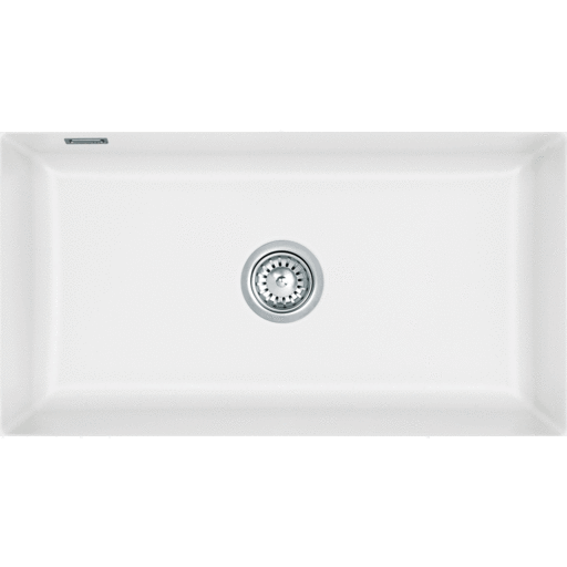 Lavabo Mera 80u Køkkenvask 6x44 Mat Hvid