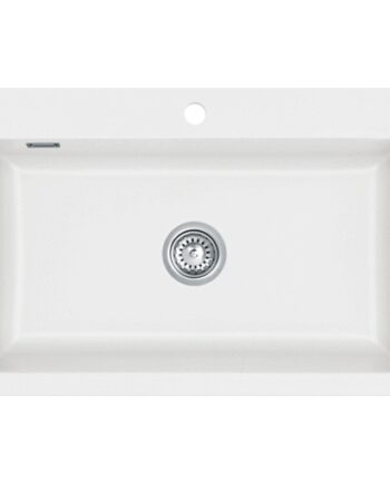 Lavabo Mera Køkkenvask 80x51 Mat Hvid