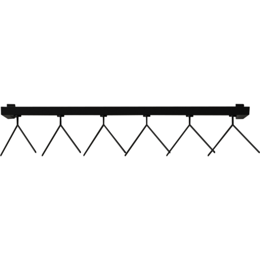 Nichba Hangsys Tøjstativ 100x26 Sort