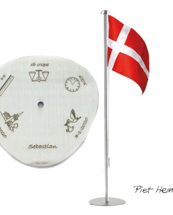 Piet Hein Dåbsflag Stål