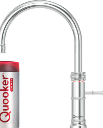 Quooker Classic Fusion Round Combi Køkkenarmatur Kogende Vand Krom