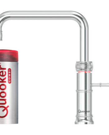 Quooker Classic Fusion Square Combi Køkkenarmatur Kogende Vand Krom