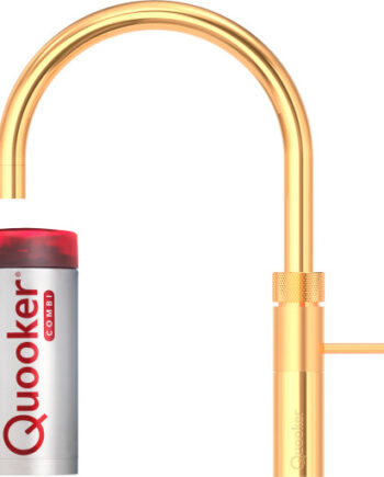 Quooker Fusion Round Combi Køkkenarmatur Kogende Vand Guld