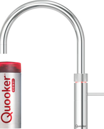 Quooker Fusion Round Combi Køkkenarmatur Kogende Vand Krom