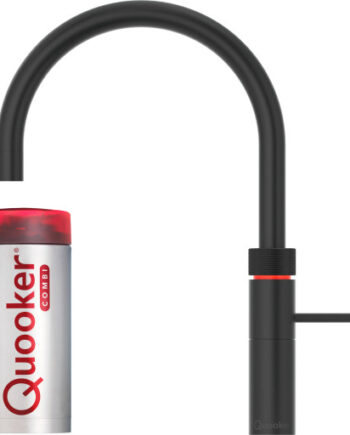 Quooker Fusion Round Combi Køkkenarmatur Kogende Vand Sort