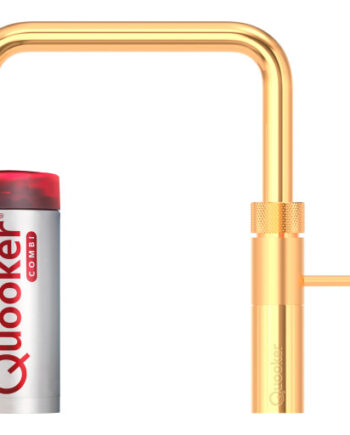 Quooker Fusion Square Combi Køkkenarmatur Kogende Vand Guld