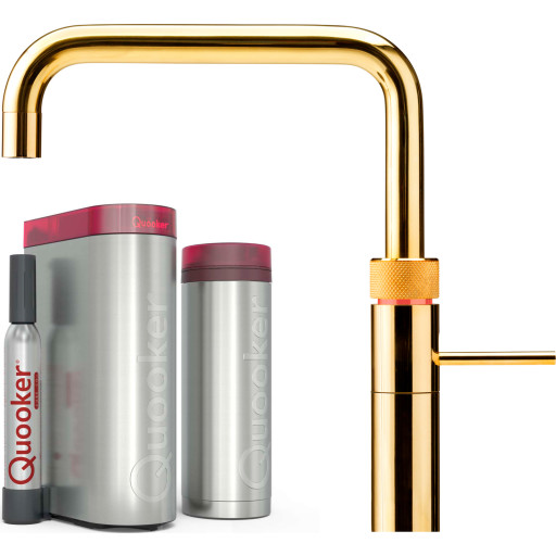 Quooker Fusion Square Pro3 Køkkenarmatur Messing