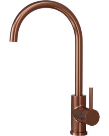 Scandtap Curve Køkkenarmatur Børstet Kobber