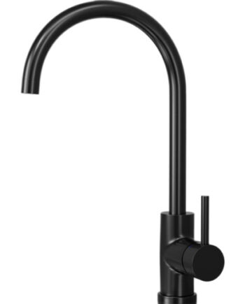 Scandtap Curve Køkkenarmatur Børstet Sort
