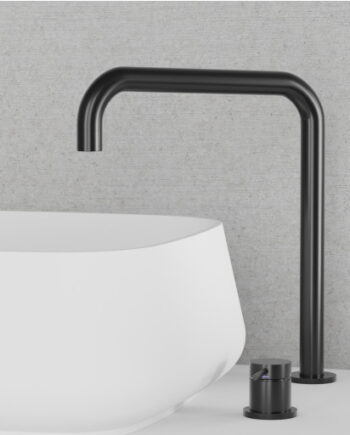 Scandtap Harmonized Square Køkkenarmatur Børstet Sort