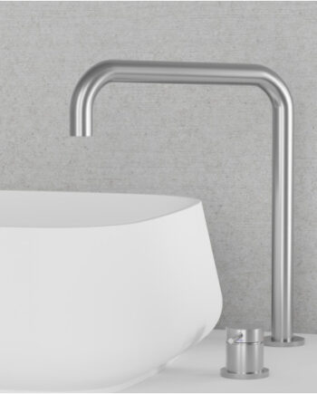 Scandtap Harmonized Square Køkkenarmatur Børstet Stål