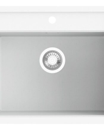 Secher Aalborg 500bk1 Køkkenvask 56x51 Hvid