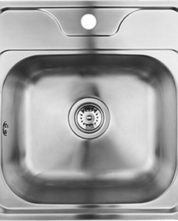 Secher Esbjerg 400 Bk1 Køkkenvask 47x49 Rustfrit Stål