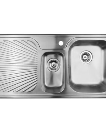 Secher Haderslev Køkkenvask 101x49 Rustfrit Stål